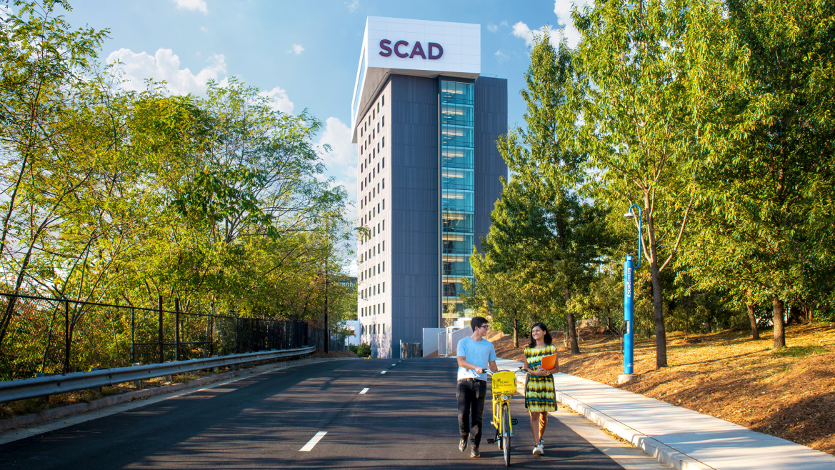 City, Building, Office Building, Urban, Person, Walking, Bicycle, Cycling, Road, Wheel