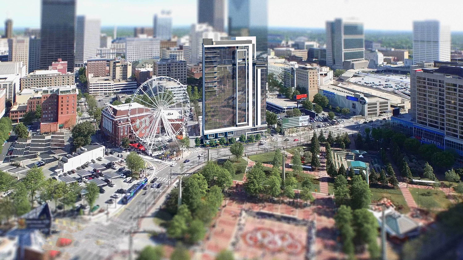 Landscape, Outdoors, Nature, Scenery, City, Urban, Road, Downtown, Intersection, Metropolis