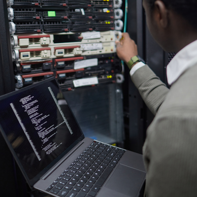 Computer, Electronics, Hardware, Laptop, Pc, Computer Hardware, Computer Keyboard, Monitor, Man, Person