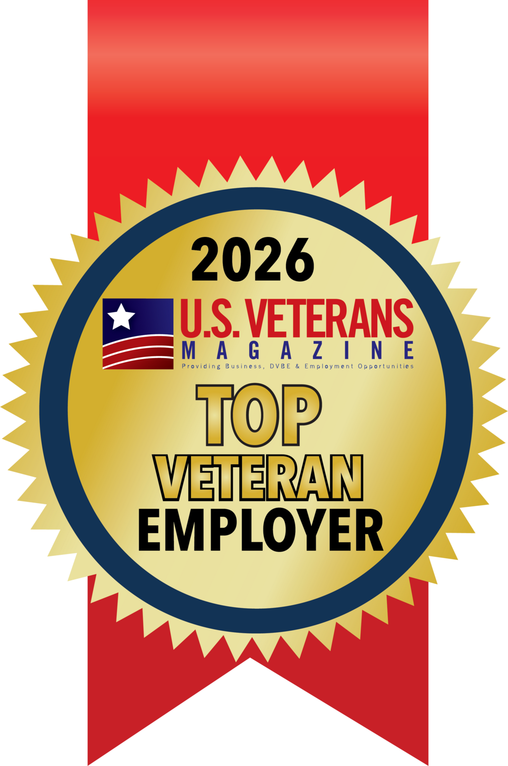 U.S. Veterans Magazine Top Veteran Employer 2026
