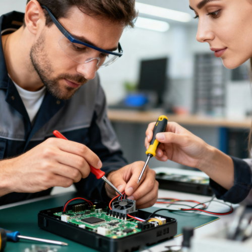 Electronics, Hardware, Device, Screwdriver, Tool, Printed Circuit Board
