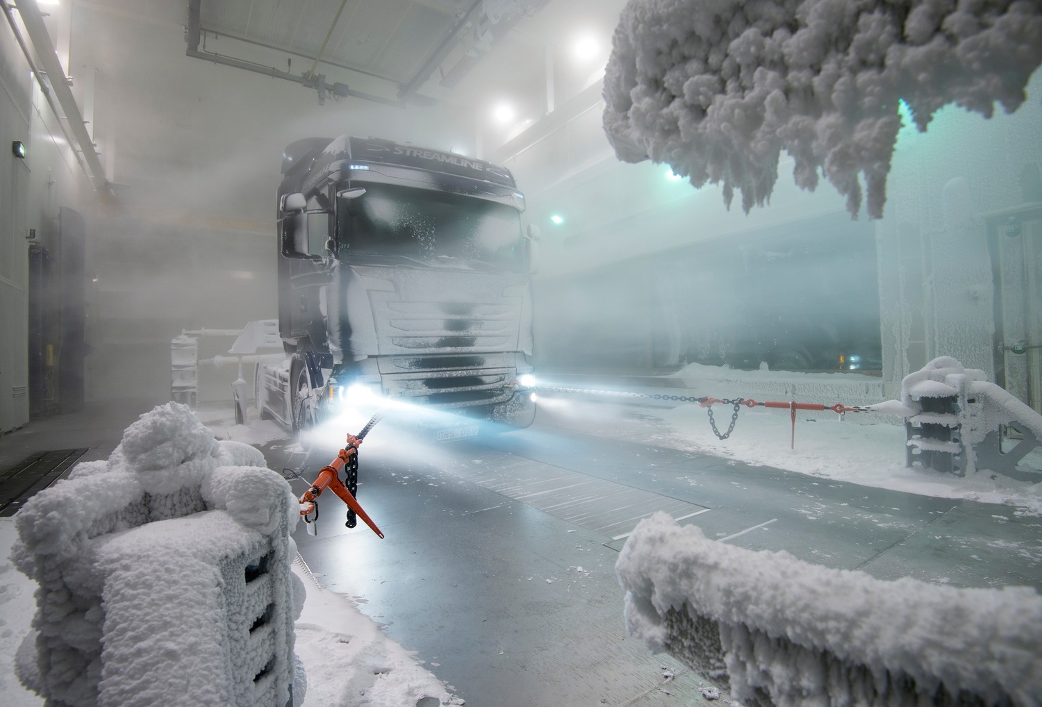 Transportation, Truck, Vehicle, Outdoors, Nature, Weather, Winter, Snow