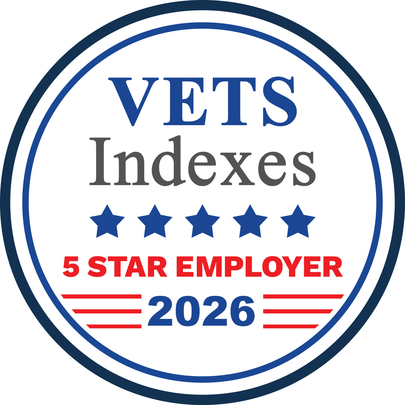 VETS Indexes 5 Star Employer 2026