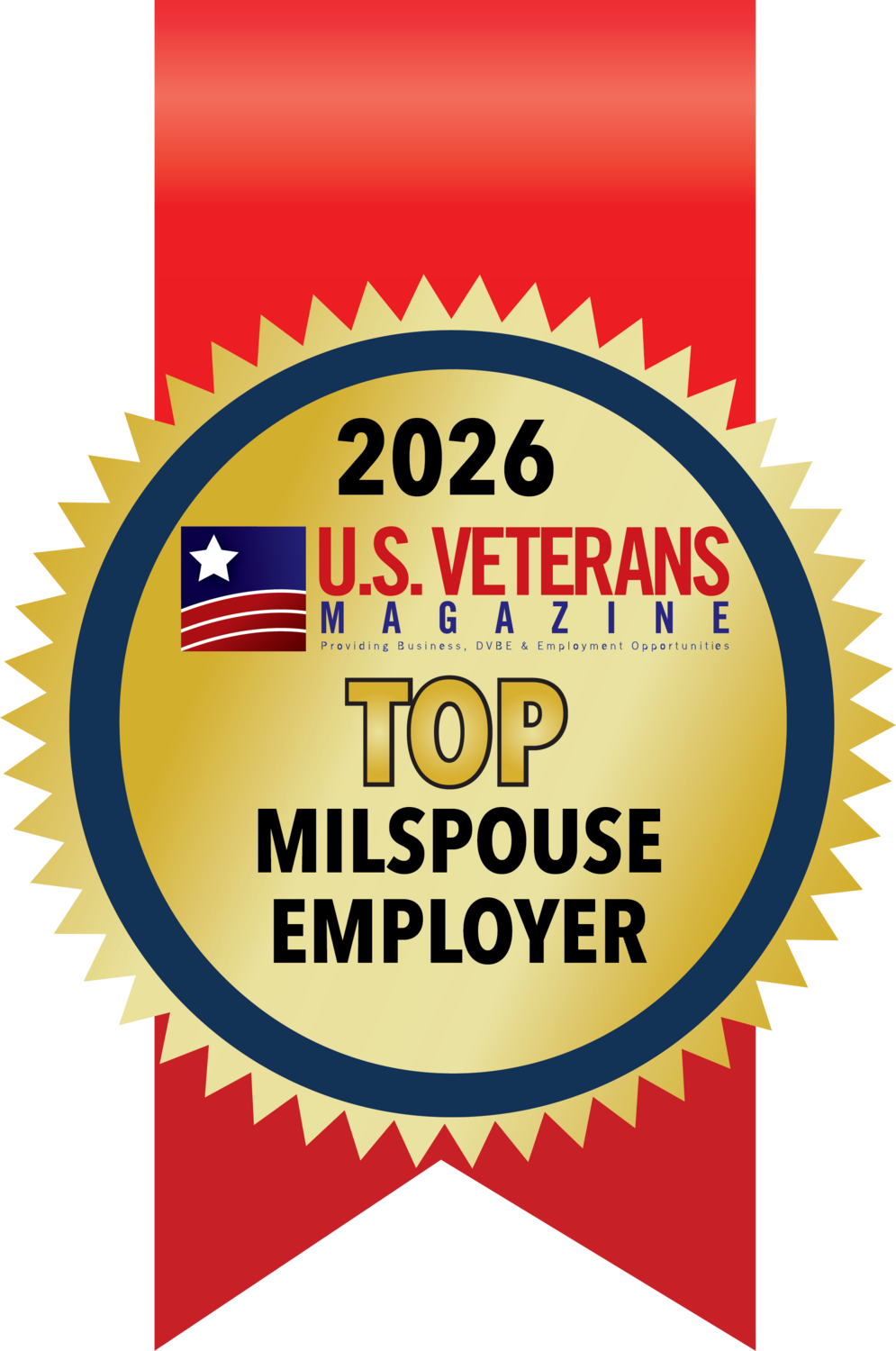 U.S. Veterans Magazine Top MilSpouse Employer 2026