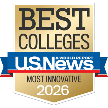 U.S. News & World Report Best Colleges Most Innovative 2026 Badge
