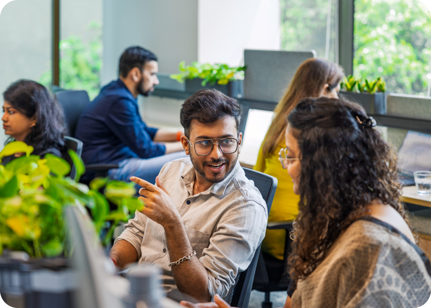 Glasses, Cup, Adult, Female, Person, Woman, Male, Man, Conversation, Head