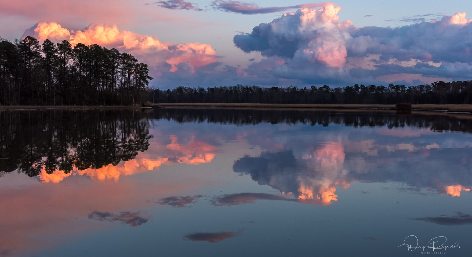 Nature, Outdoors, Sky, Cloud, Cumulus, Weather, Lake, Water, Scenery, Sunset