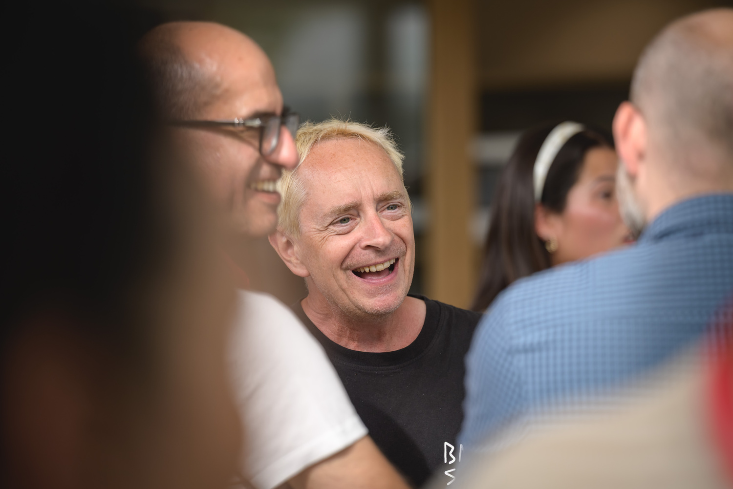 Head, Person, Face, Happy, Laughing, Smile, Adult, Male, Man, Glasses