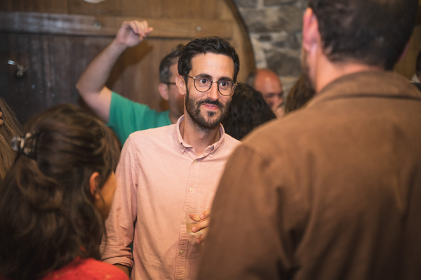 Glasses, People, Person, Adult, Male, Man, Finger, Head, Face, Smile