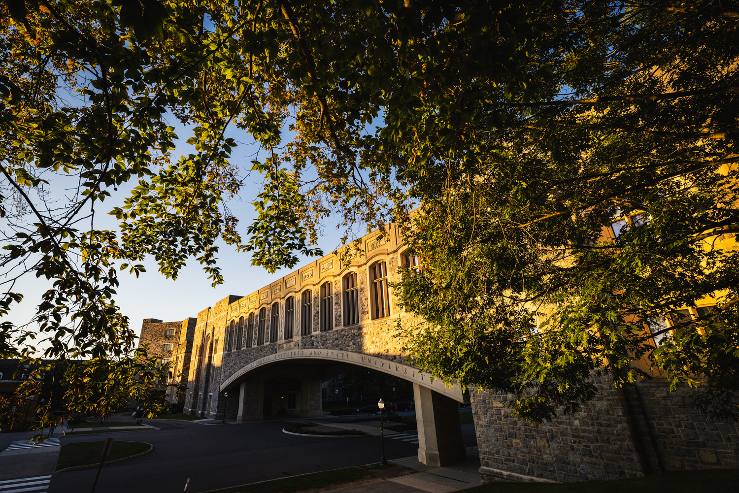 Torgenson Bridge on Virginia Tech's Blacksburg campus