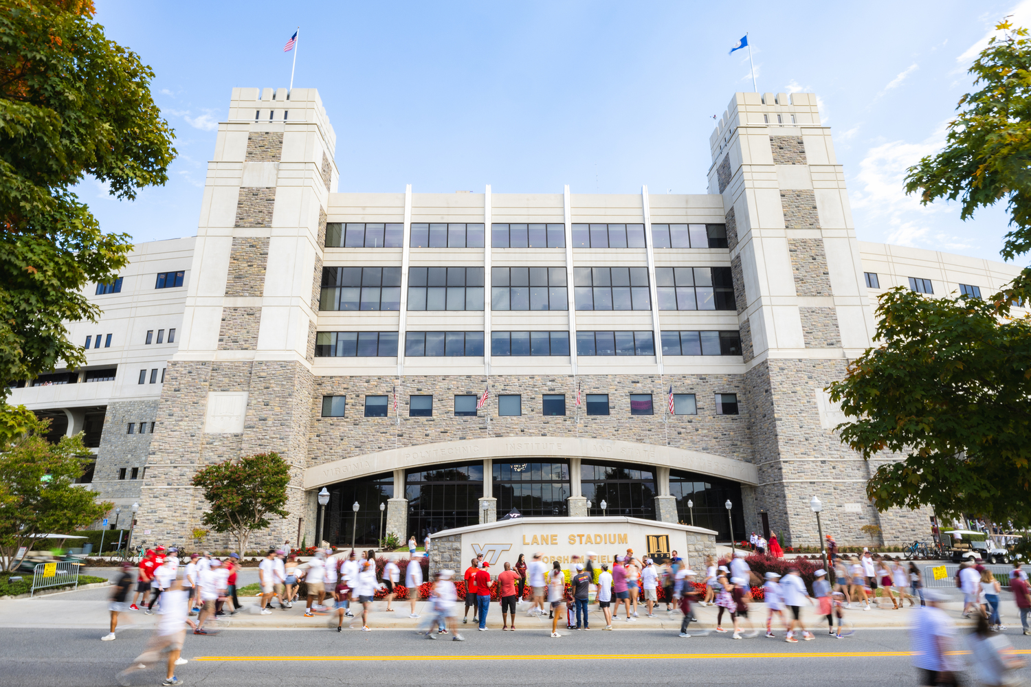 Lane Stadium on game day