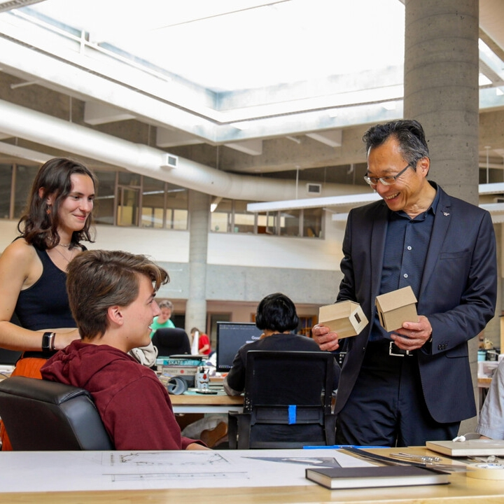Dean Lu Liu, Dean of the College of Architecture, Arts, and Design 