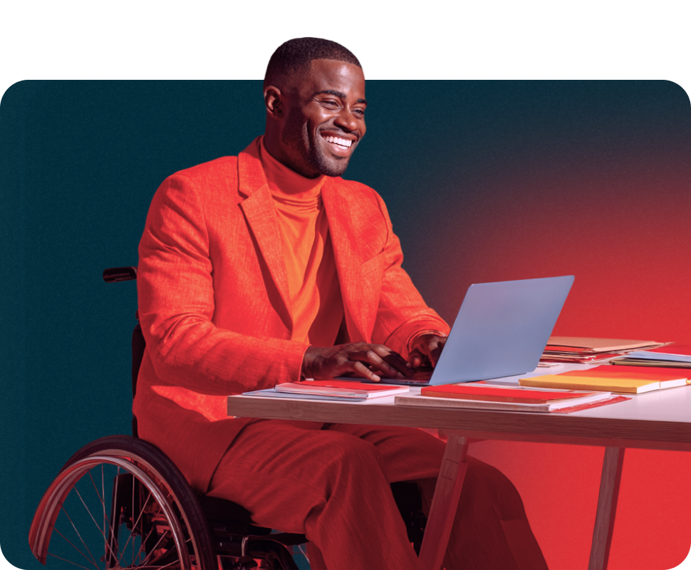 Adult, Male, Man, Person, Furniture, Sitting, Laptop, Chair, Head, Face
