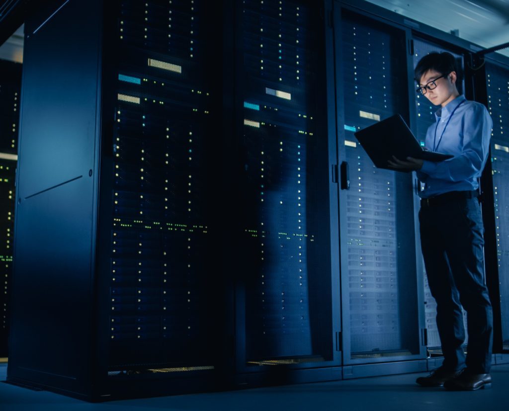 Server, Computer, Electronics, Hardware, Person, Clothing, Apparel