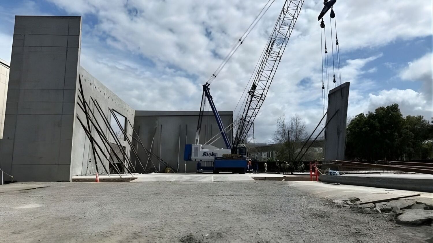 Construction, Construction Crane, Person