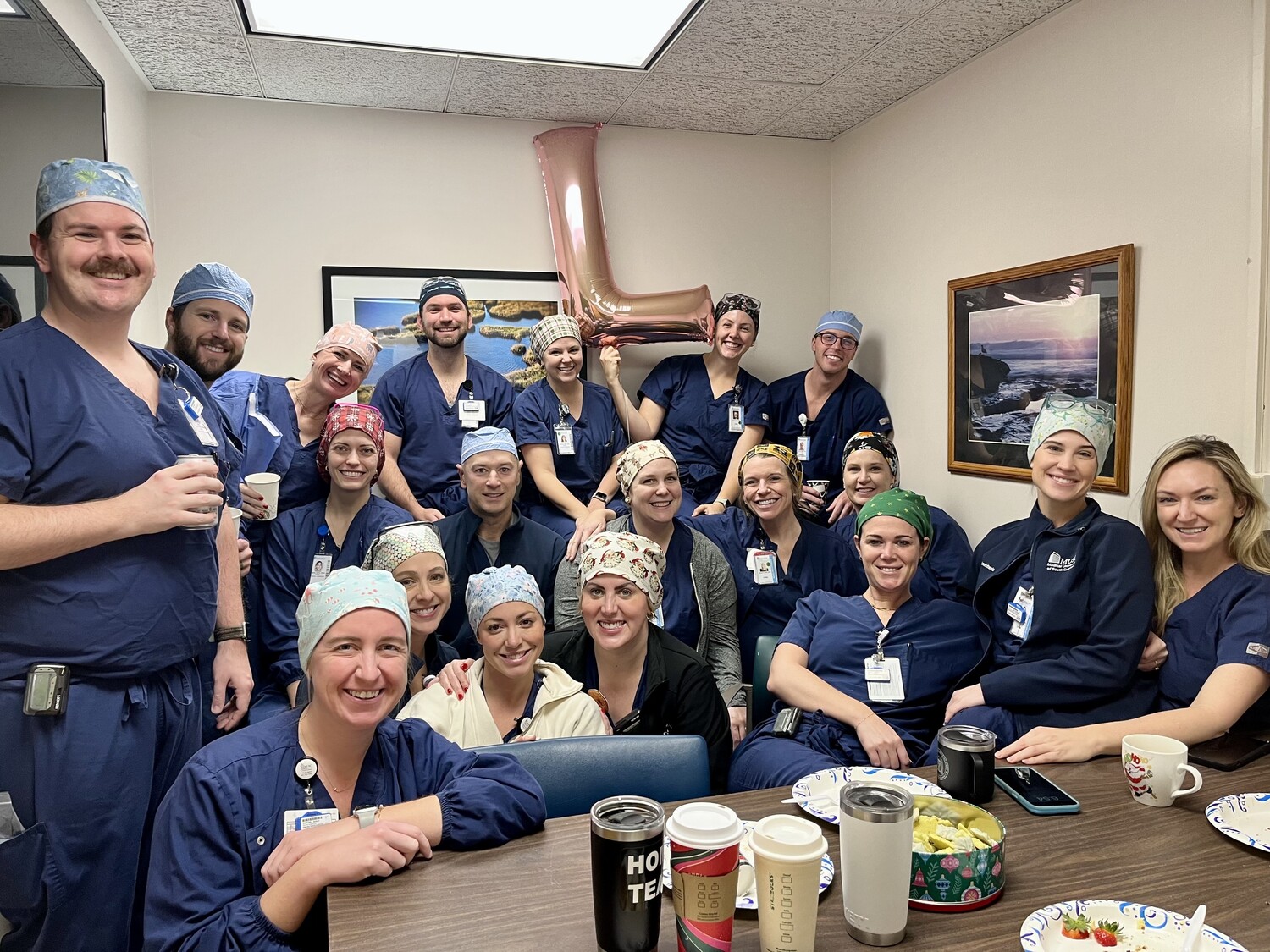 Adult, Female, Person, Woman, People, Cup, Glasses, Male, Man, Groupshot