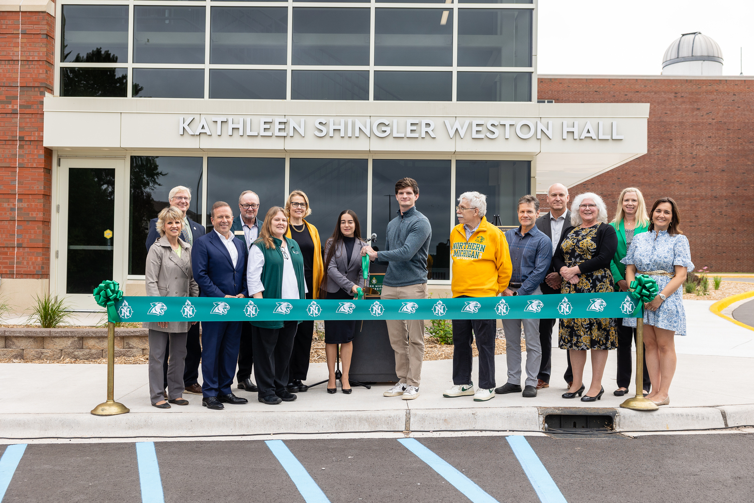 Wristwatch, Shoe, Person, Groupshot, High Heel, College, Glasses, Microphone, Suit, Coat