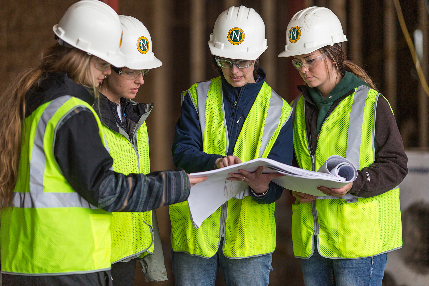 Hardhat, Helmet, Person, Worker, Adult, Male, Man, Jacket, Face, Glasses