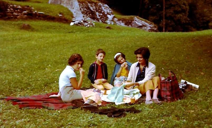 Handbag, Adult, Female, Person, Woman, Baby, Fun, Shoe, Grass, Picnic