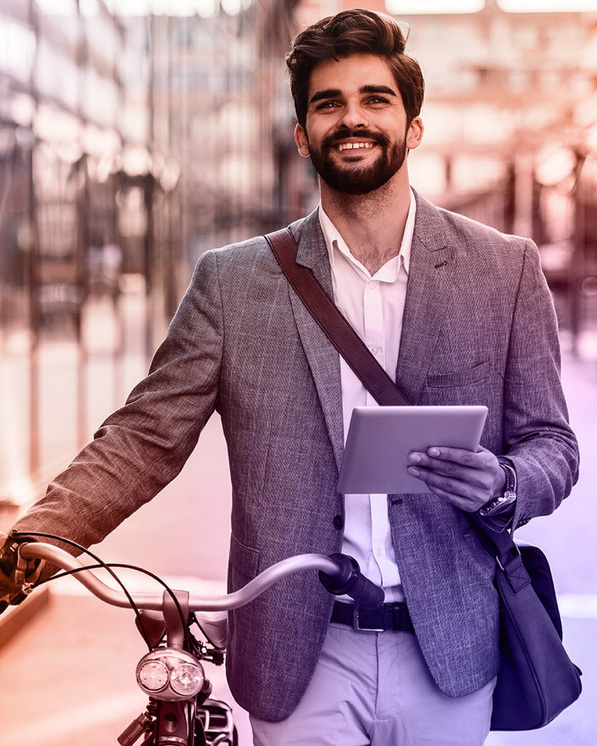 Face, Head, Person, Smile, Blazer, Adult, Male, Man, Formal Wear, Suit