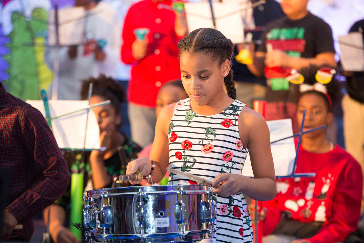 Child, Female, Girl, Person, Adult, Male, Man, Boy, Musician, Drummer