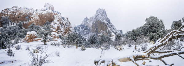 Nature, Outdoors, Mountain, Snow, Peak, Mountain Range, Slope, Tree, Scenery, Ice