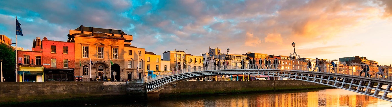 Bridge, City, Downtown, Building, Water, Outdoors, Person, Waterfront, Nature, Architecture, Urban