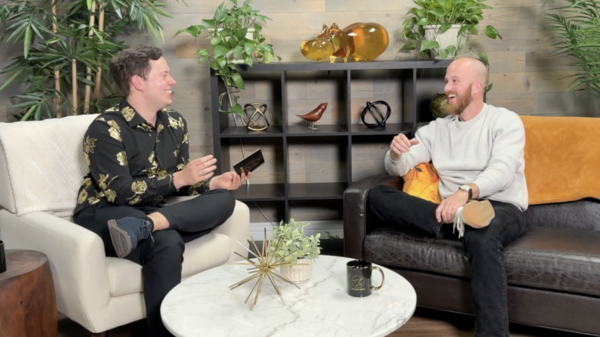Conversation, Person, Adult, Male, Man, Plant, Cup, Face, Interview, Couch