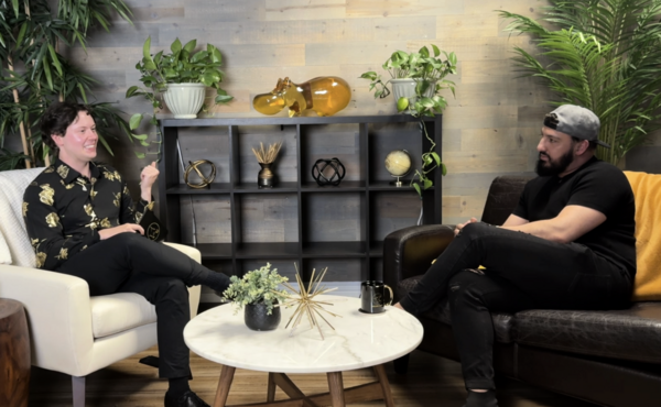 Conversation, Person, Interview, Plant, Adult, Male, Man, Female, Woman, Interior Design